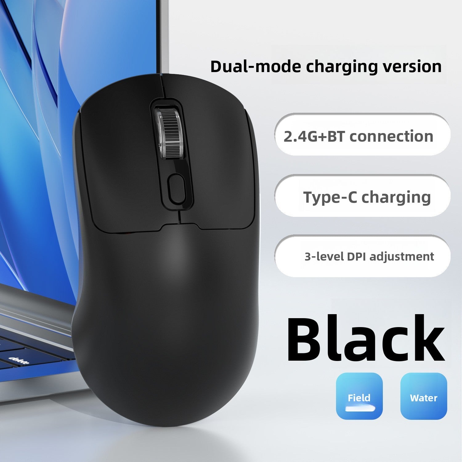 Tri-Mode Wireless Gaming Mouse