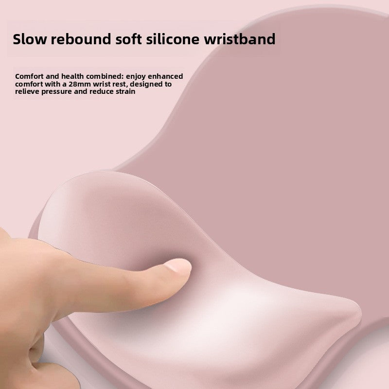 Ergonomic Silicone Wrist Support Pad
