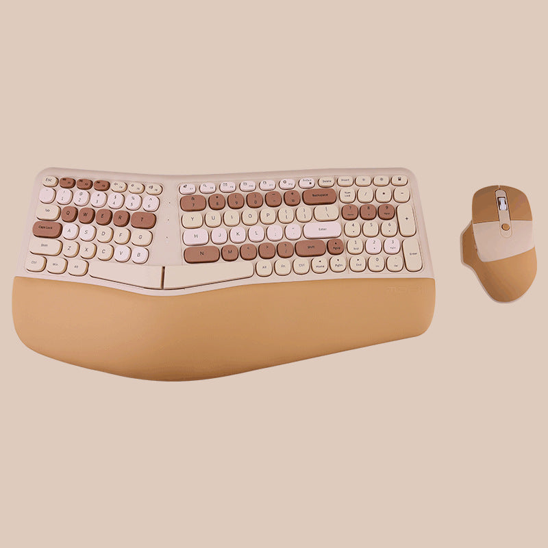 mofii Ergonomic Wireless Keyboard and Mouse Set