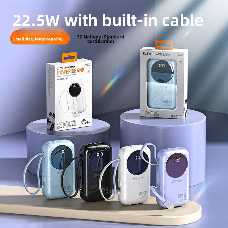 Portable Power Bank with Fast Charging