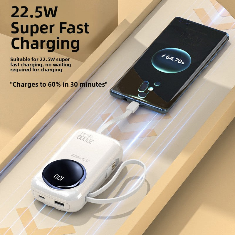 Portable Power Bank with Fast Charging