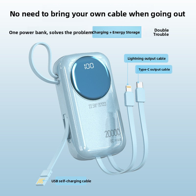 Portable Power Bank with Fast Charging